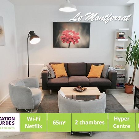 Le Montferrat - 65M2 - 2 Chambres - Rue De La Grotte - Hyper Centre Lourdes Ngoại thất bức ảnh