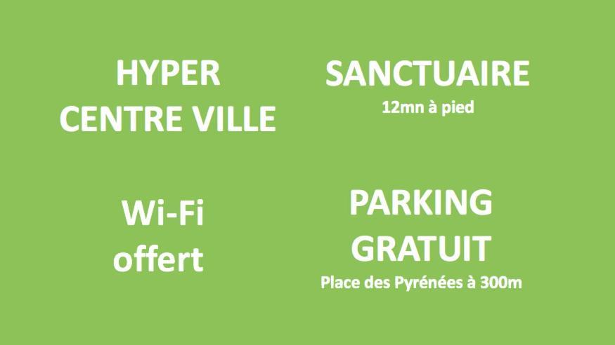 Le Montferrat - 65M2 - 2 Chambres - Rue De La Grotte - Hyper Centre Lourdes Ngoại thất bức ảnh